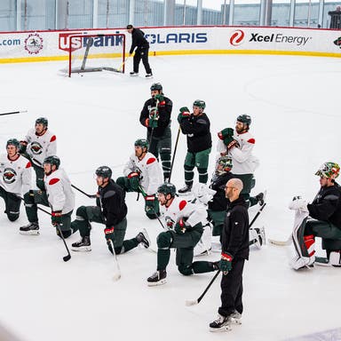 Promotional image of Minnesota Wild Open Practice