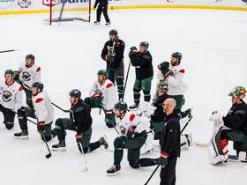 Minnesota Wild Open Practice at TRIA Rink