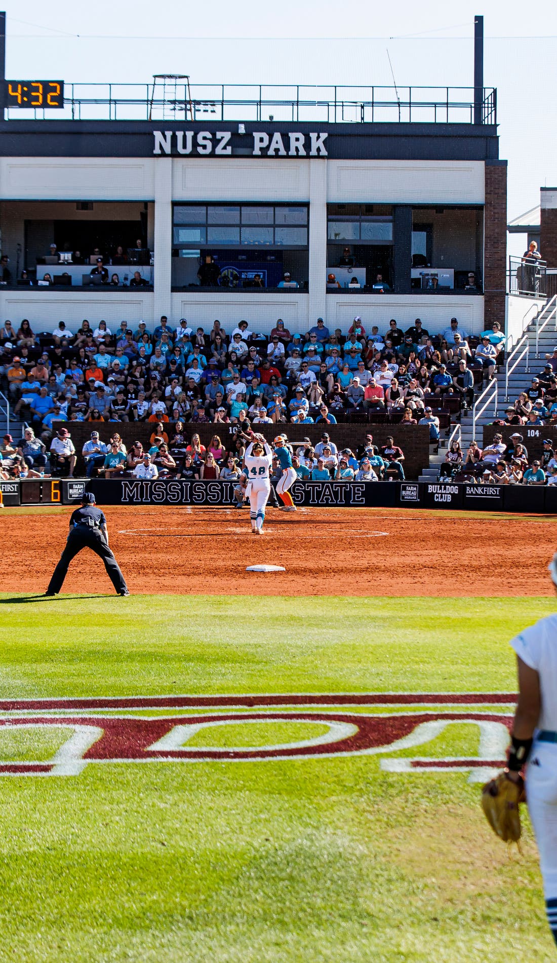Mississippi State Bulldogs Softball promotional image for upcoming events and ticket sales