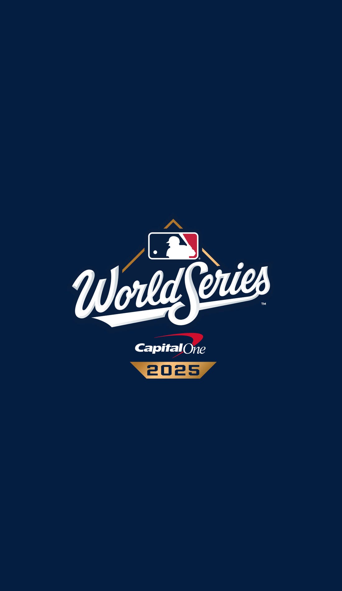 MLB World Series promotional image for upcoming events and ticket sales