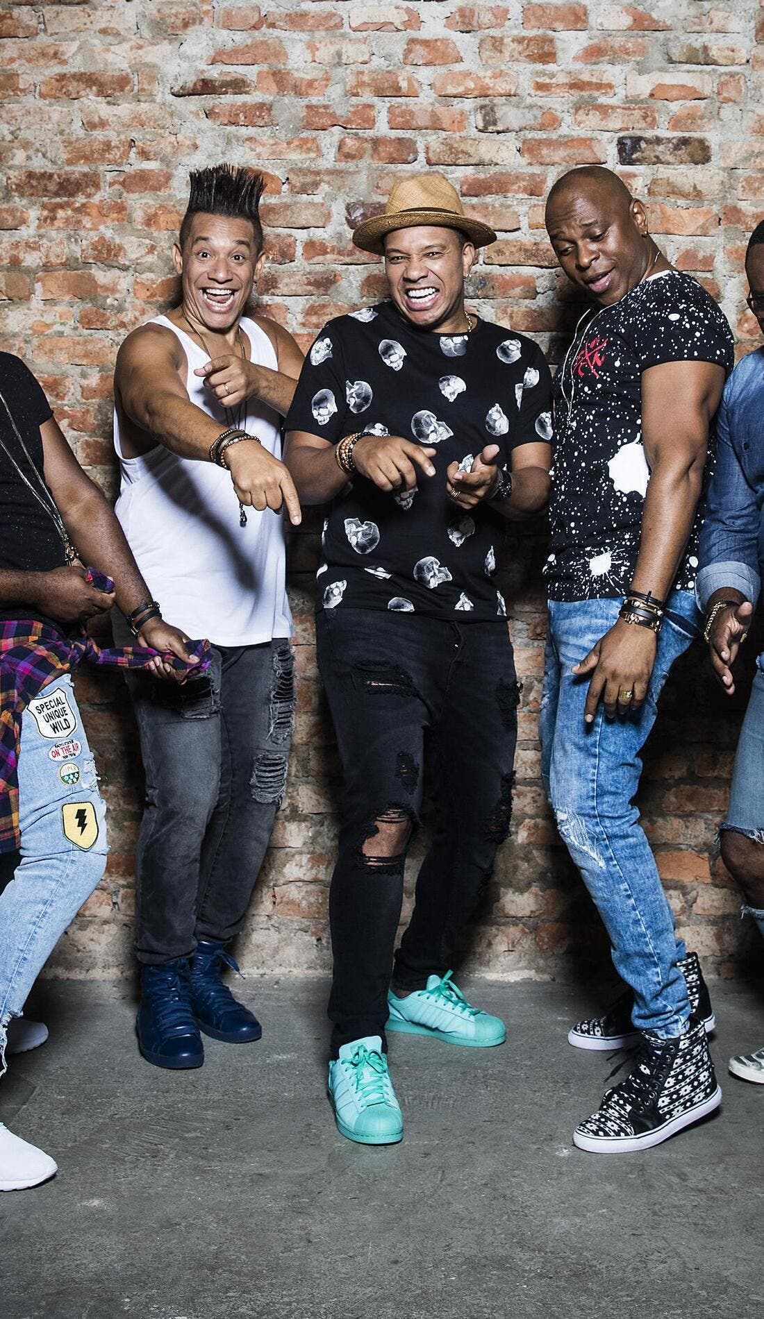 Molejo promotional image for upcoming events and ticket sales