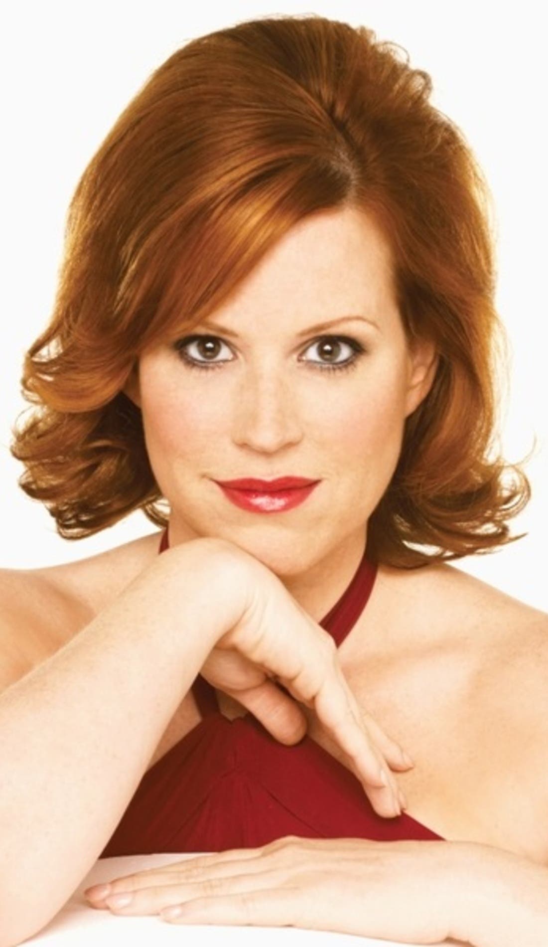 Molly Ringwald promotional image for upcoming events and ticket sales