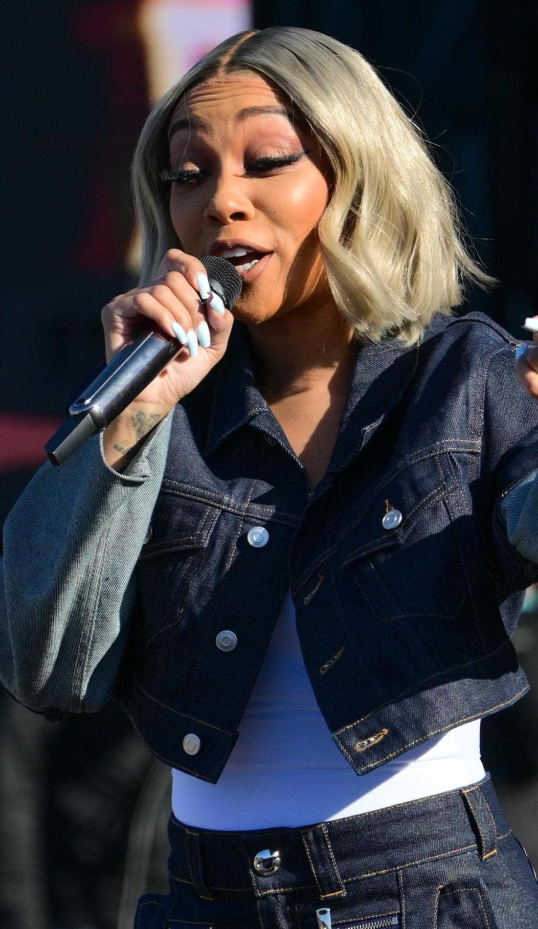 Monica promotional image for upcoming events and ticket sales