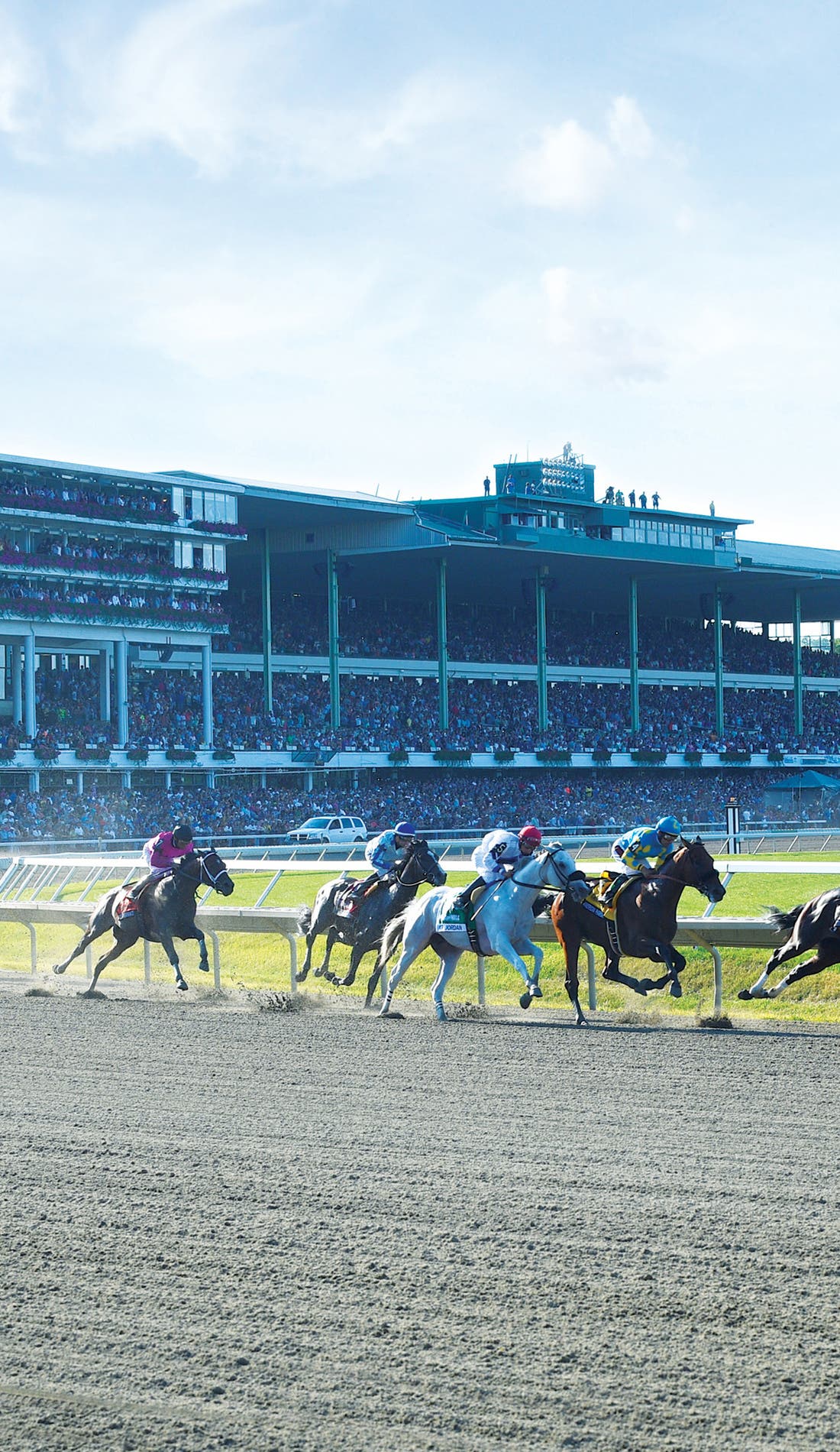 Monmouth Park promotional image for upcoming events and ticket sales