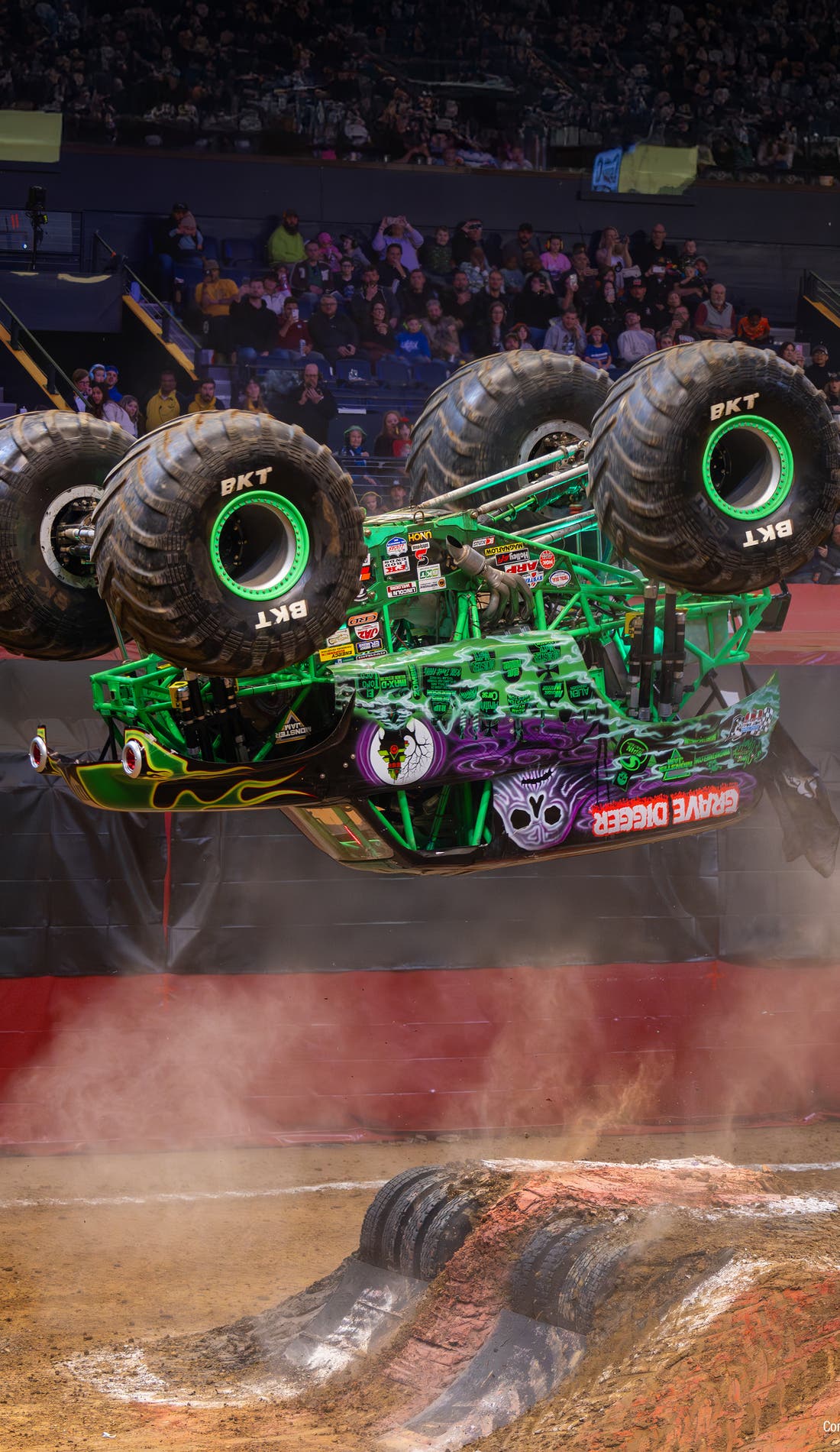 Monster Jam promotional image for upcoming events and ticket sales