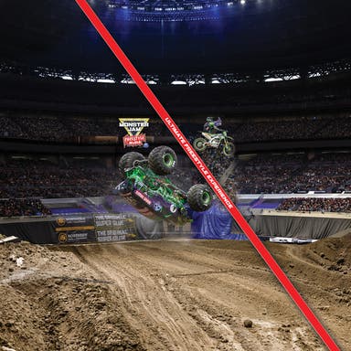 Promotional image of Monster Jam Freestyle Mania