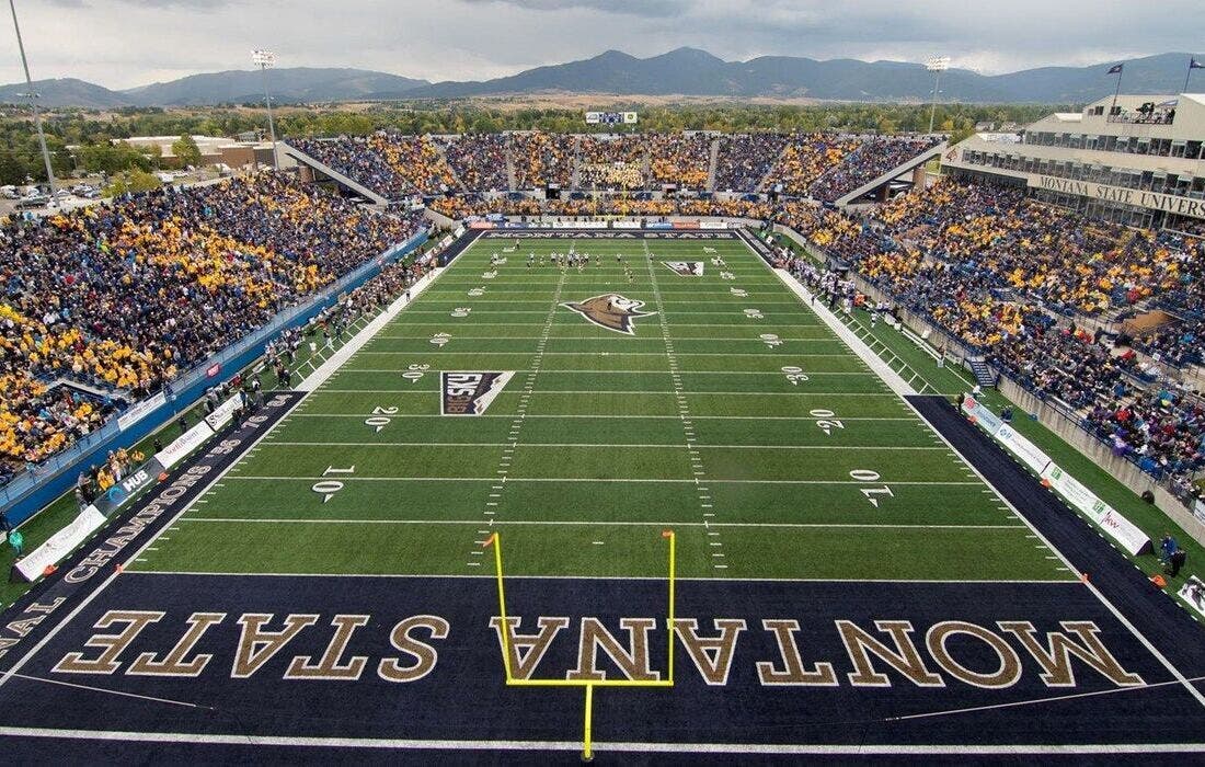Promotional image for Idaho State at Montana State tickets at Bobcat Stadium - MT on Oct 11, 2025