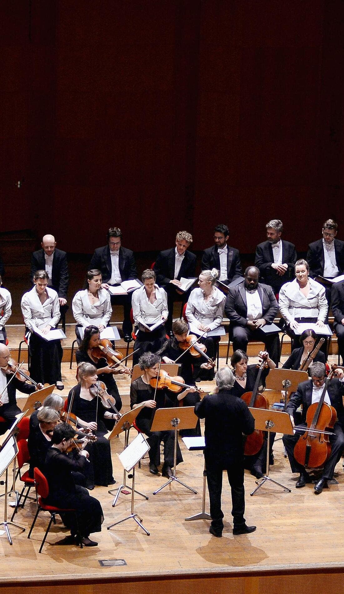 Monteverdi Choir promotional image for upcoming events and ticket sales