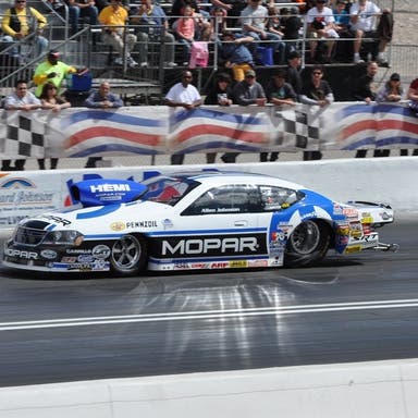 Promotional image of Mopar Mile-High NHRA Nationals