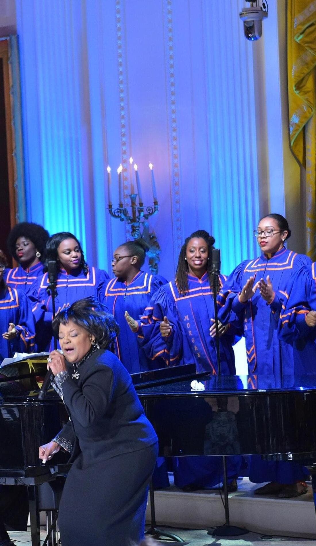 Morgan State University Choir promotional image for upcoming events and ticket sales