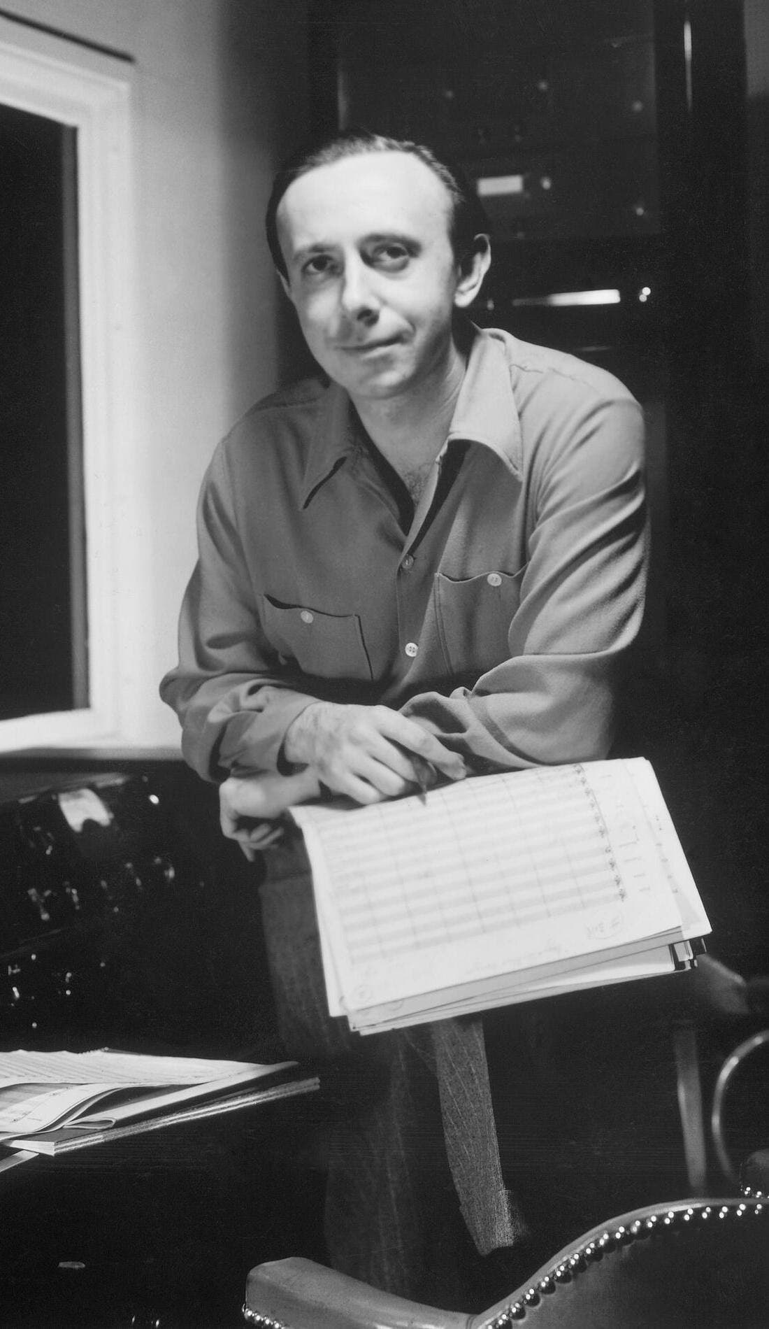 Morton Gould promotional image for upcoming events and ticket sales