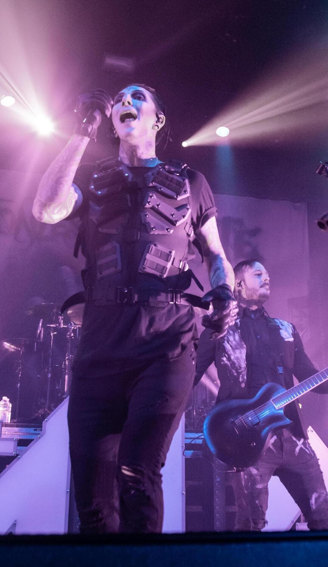 Motionless in White promotional image for upcoming events and ticket sales
