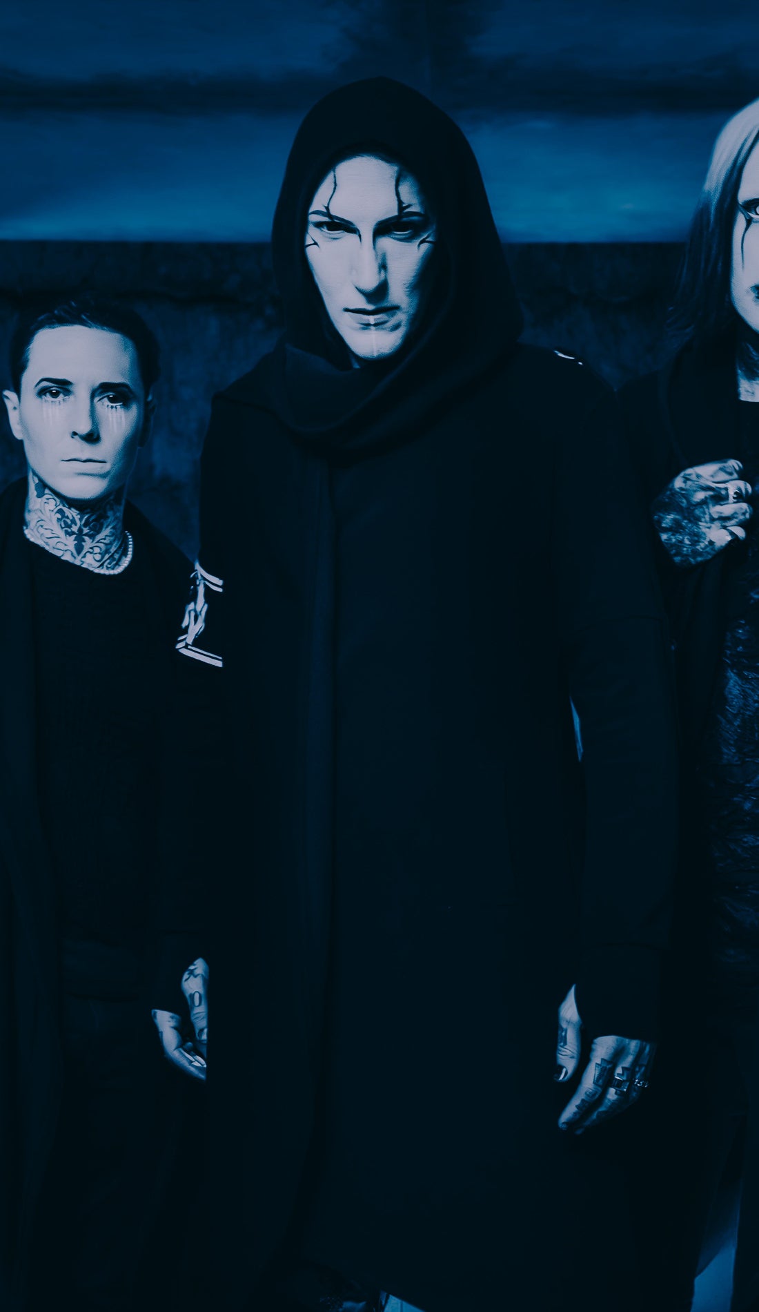 Motionless in White promotional image for upcoming events and ticket sales