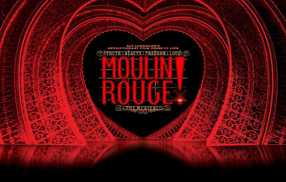 Promotional image for Moulin Rouge! The Musical - Tucson tickets at Centennial Hall - AZ on Dec 6, 2025