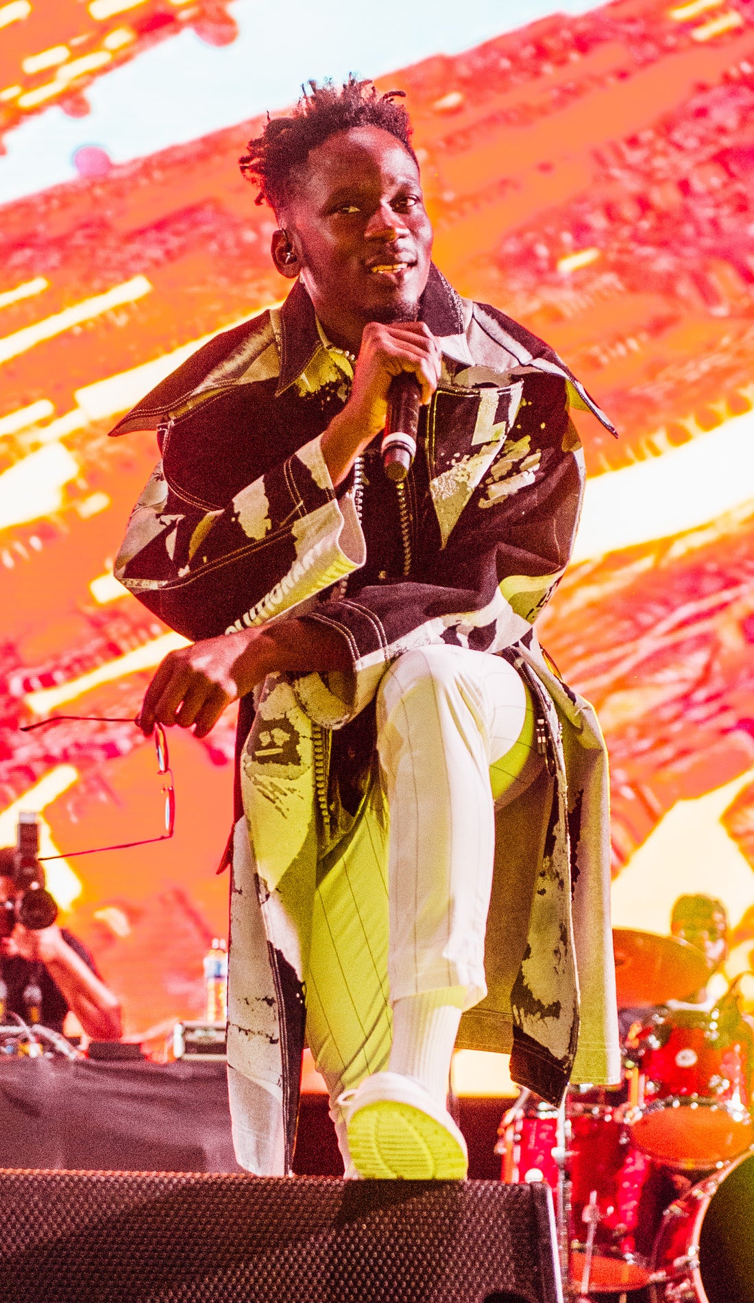 Mr Eazi promotional image for upcoming events and ticket sales