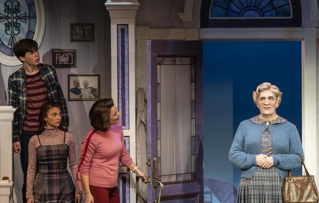 Promotional image for Mrs. Doubtfire tickets