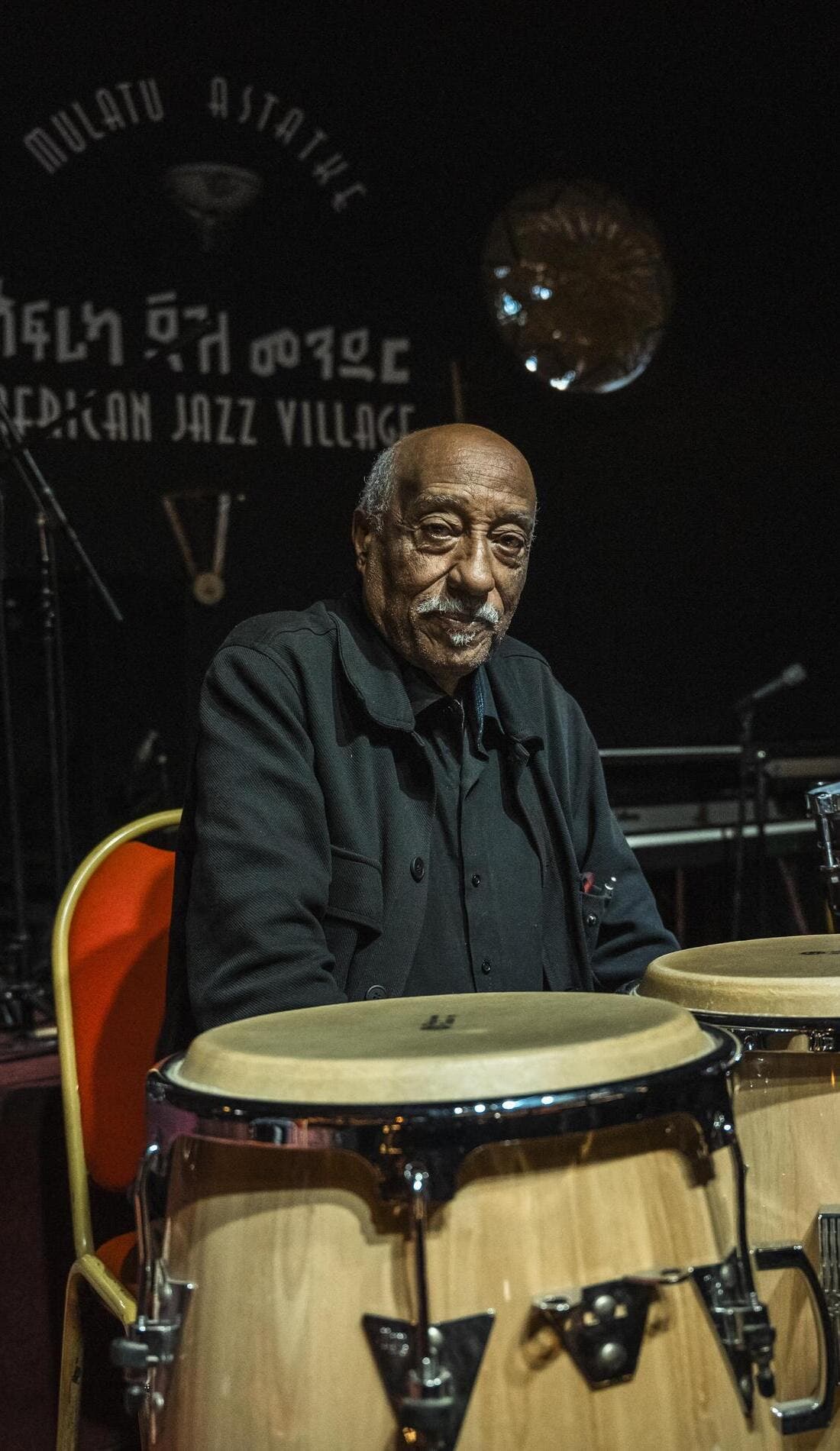 Mulatu Astatke promotional image for upcoming events and ticket sales