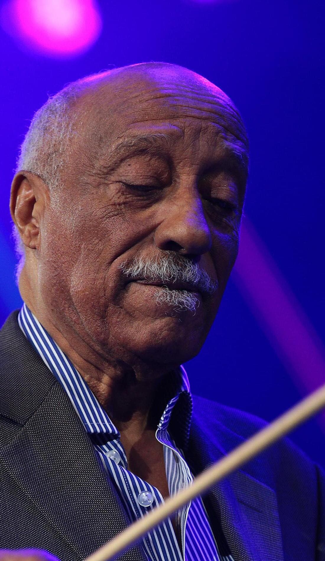 Mulatu Astatke promotional image for upcoming events and ticket sales