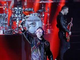 Muse with Portugal. The Man and The Temper Trap at Dos Equis Pavilion in Dallas, TX
