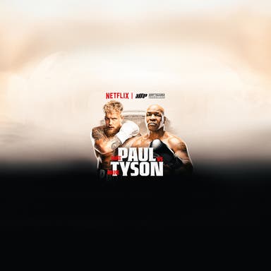 Promotional image of MVP & Netflix Present: Paul vs Tyson / Taylor vs Serrano