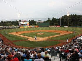 TicketReturn.com Field at Pelicans Ballpark home performer