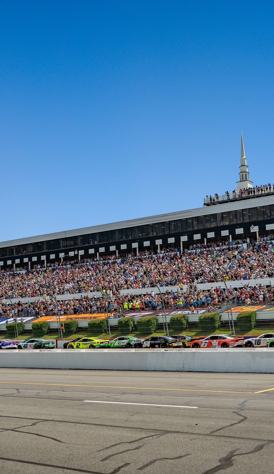 NASCAR Cup Series at Pocono Raceway promotional image for upcoming events and ticket sales