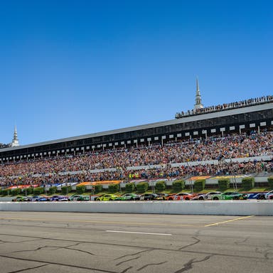 Promotional image of NASCAR Cup Series at Pocono Raceway