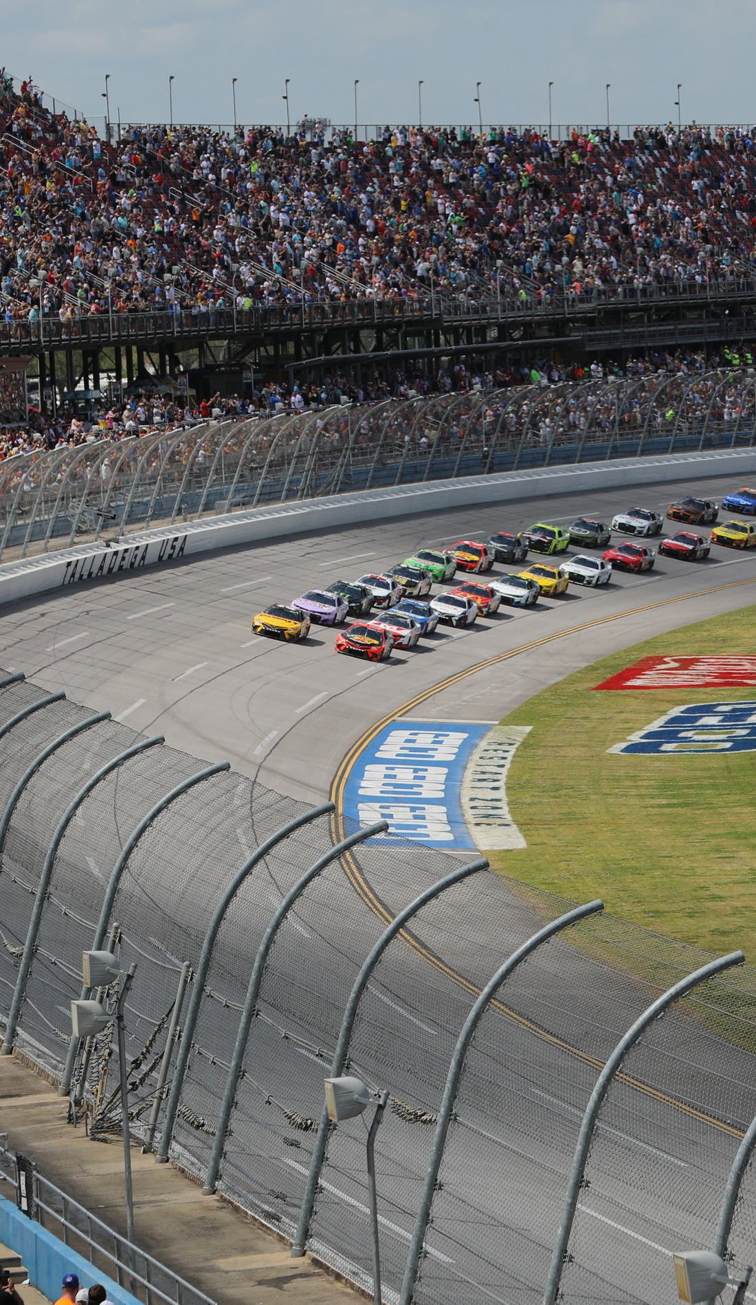 NASCAR Cup Series at Talladega Superspeedway Fall Race promotional image for upcoming events and ticket sales
