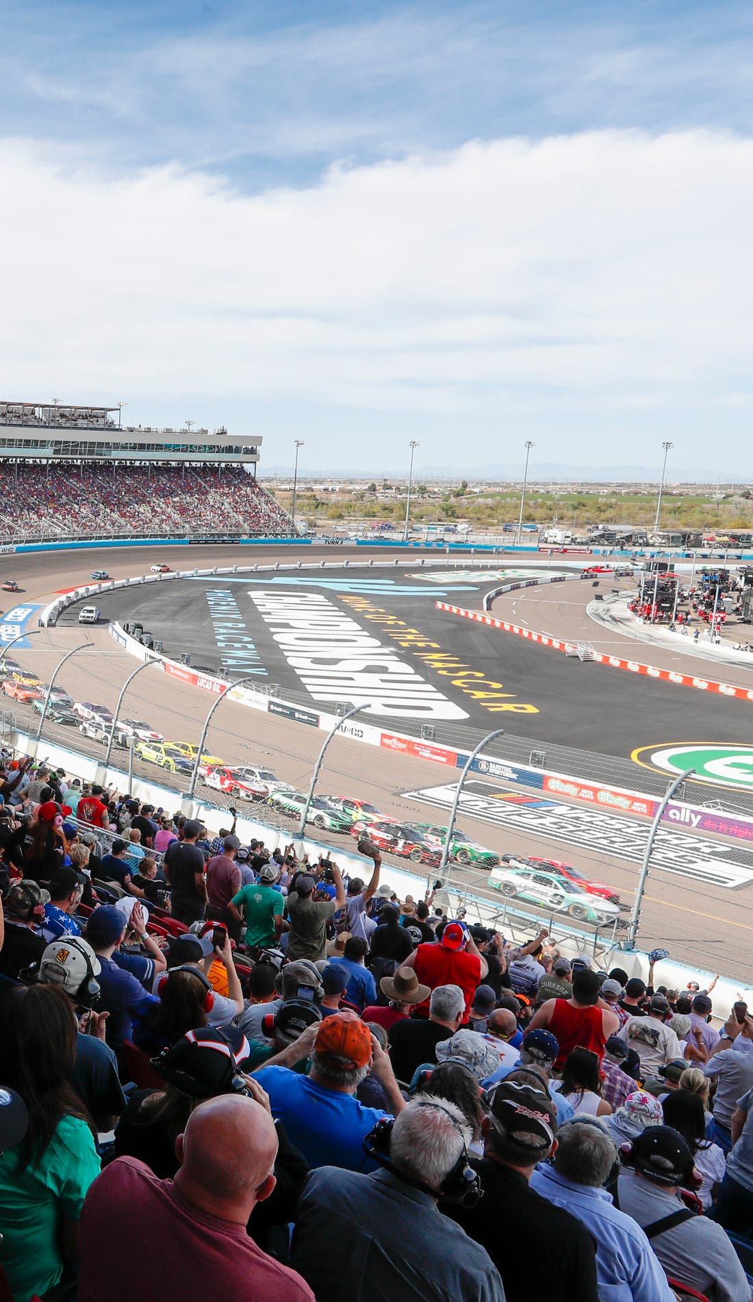 NASCAR Cup Series Championship promotional image for upcoming events and ticket sales