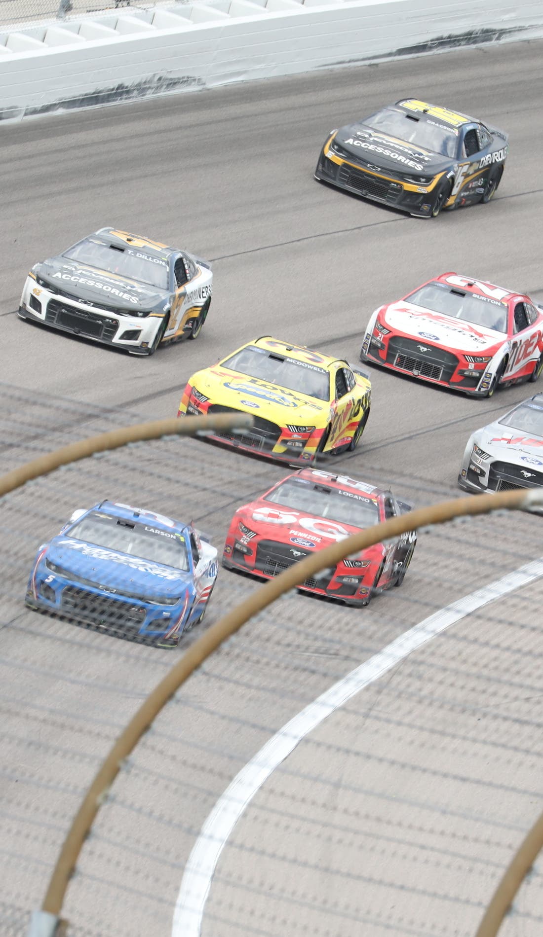 NASCAR O'Reilly Auto Parts Series promotional image for upcoming events and ticket sales