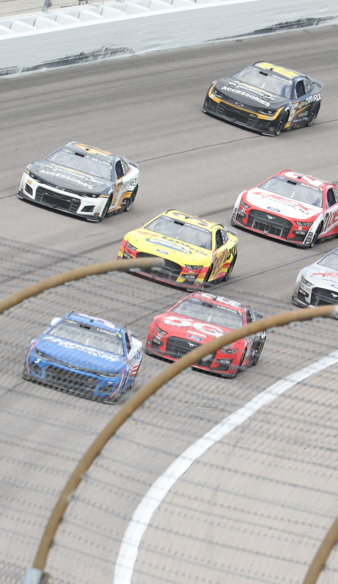 NASCAR Racing promotional image for upcoming events and ticket sales
