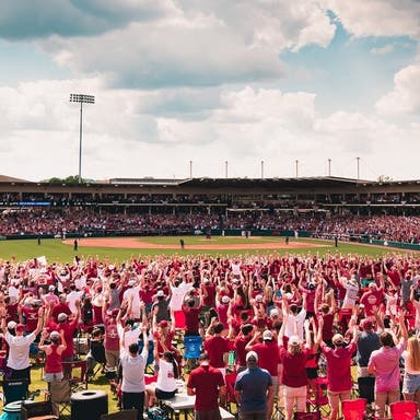 Promotional image of NCAA Baseball Fayetteville Regional