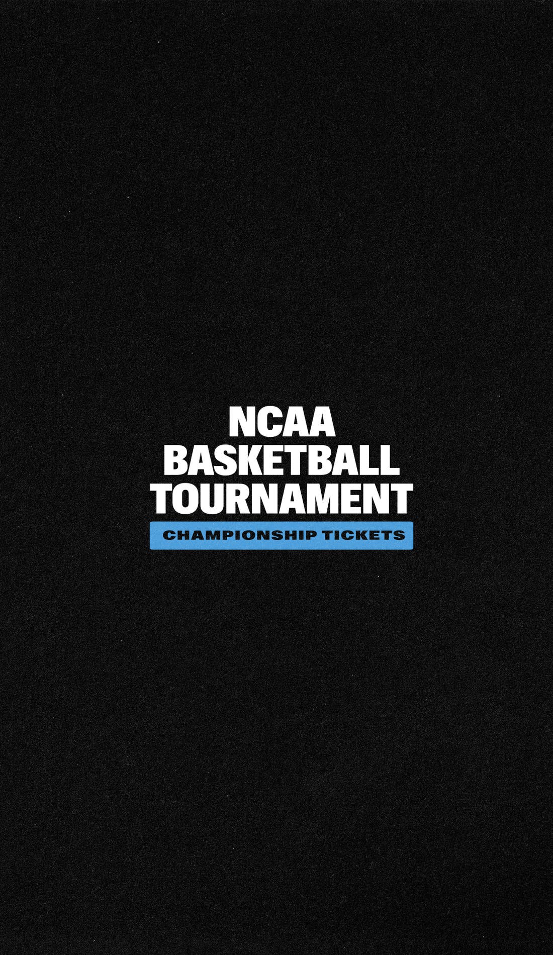 NCAA Mens Tournament National Championship promotional image for upcoming events and ticket sales