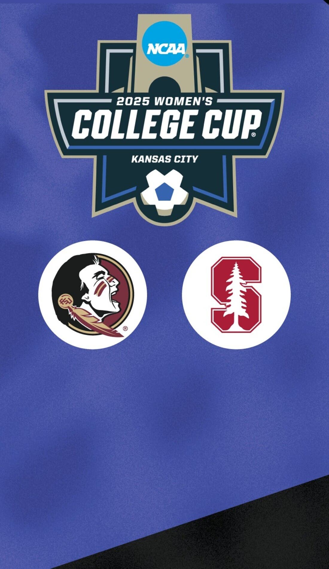 NCAA Women's College Cup promotional image for upcoming events and ticket sales