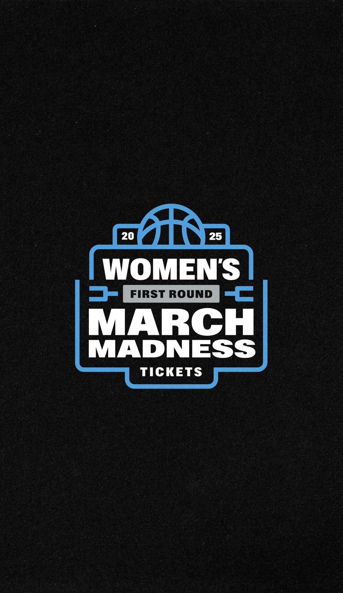 NCAA Womens Tournament First and Second Rounds promotional image for upcoming events and ticket sales