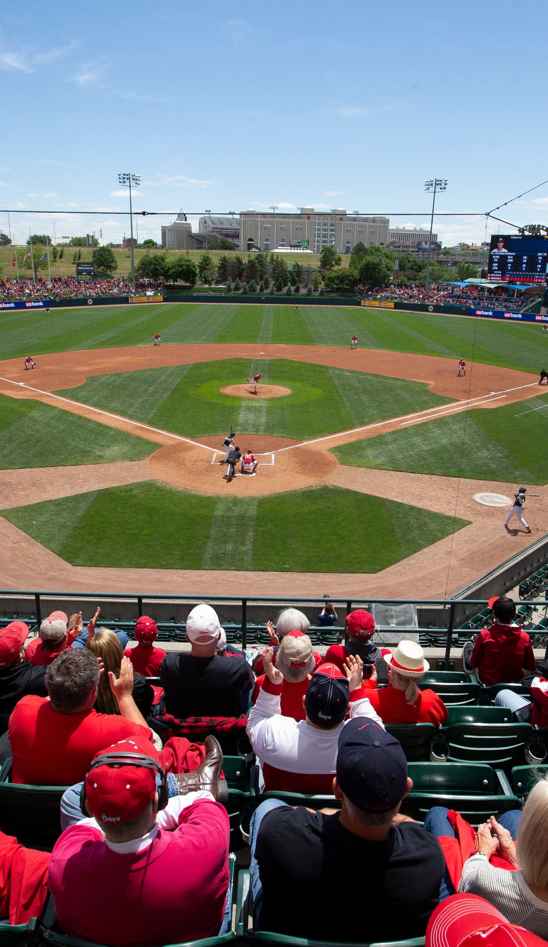 Nebraska Cornhuskers Baseball promotional image for upcoming events and ticket sales