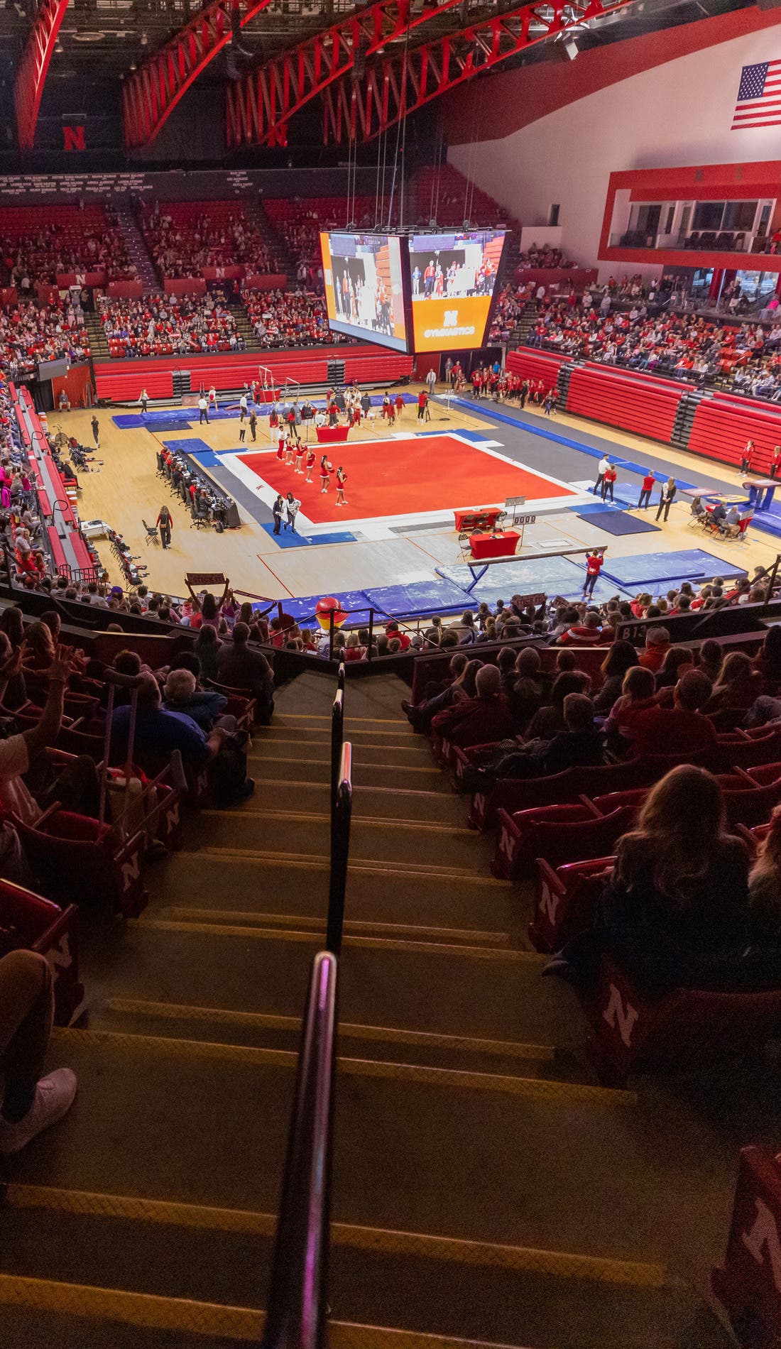 Nebraska Cornhuskers Womens Gymnastics promotional image for upcoming events and ticket sales
