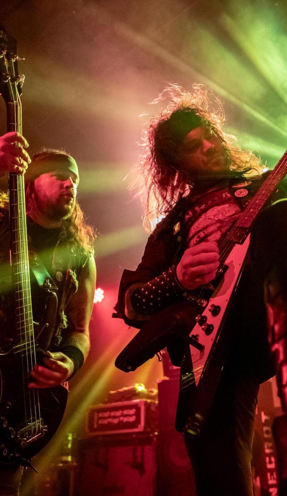 Necrot promotional image for upcoming events and ticket sales