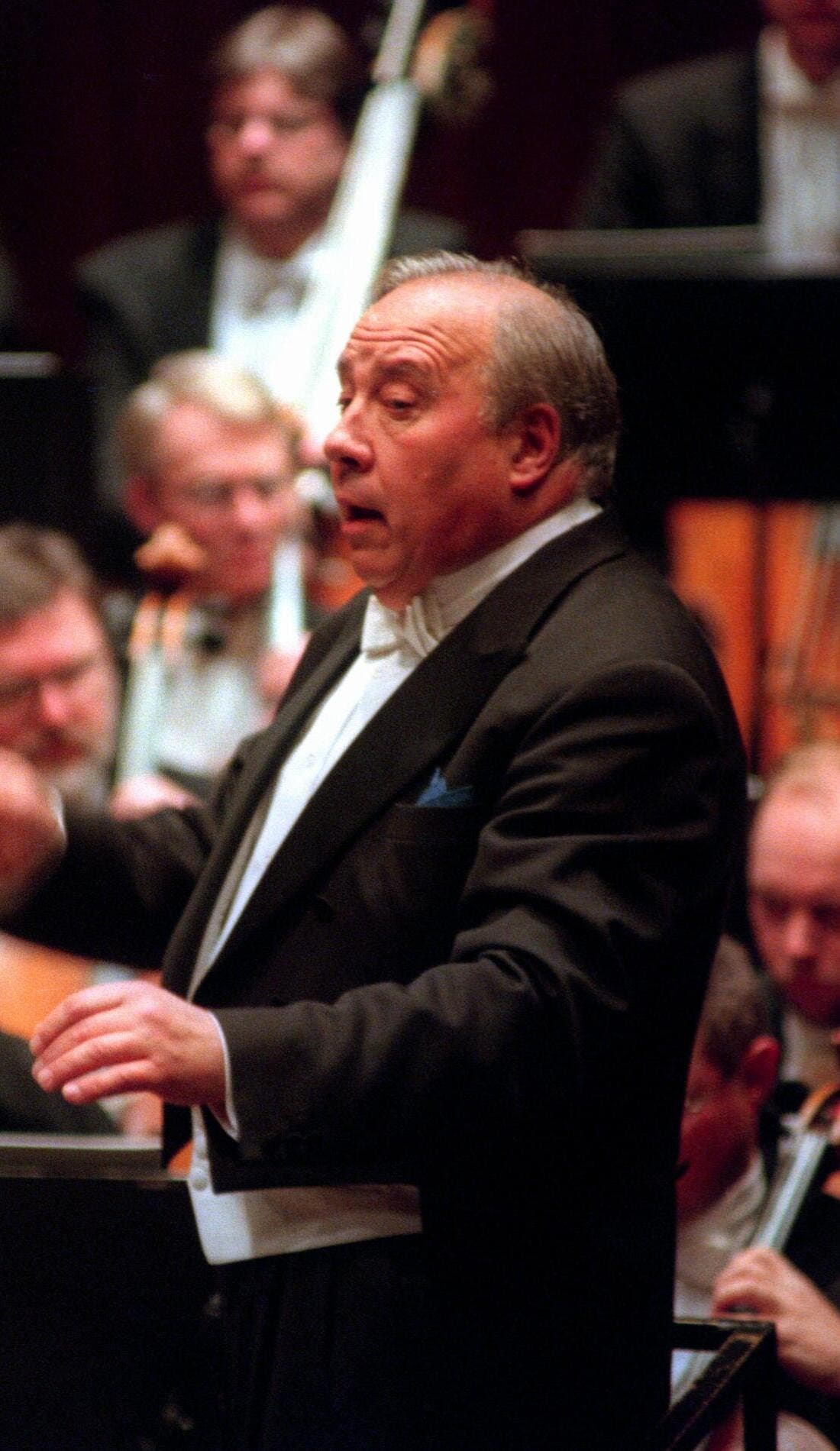 Neeme Jarvi promotional image for upcoming events and ticket sales