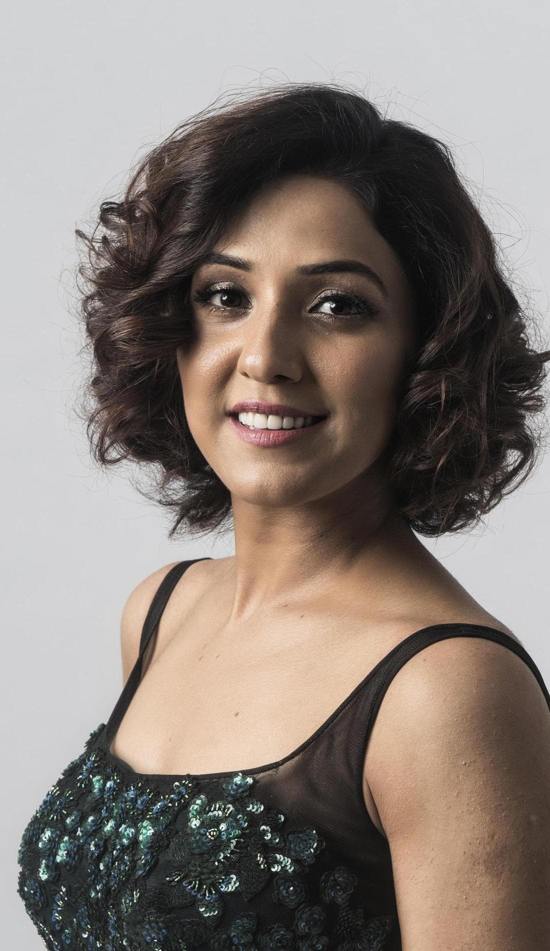 Neeti Mohan promotional image for upcoming events and ticket sales