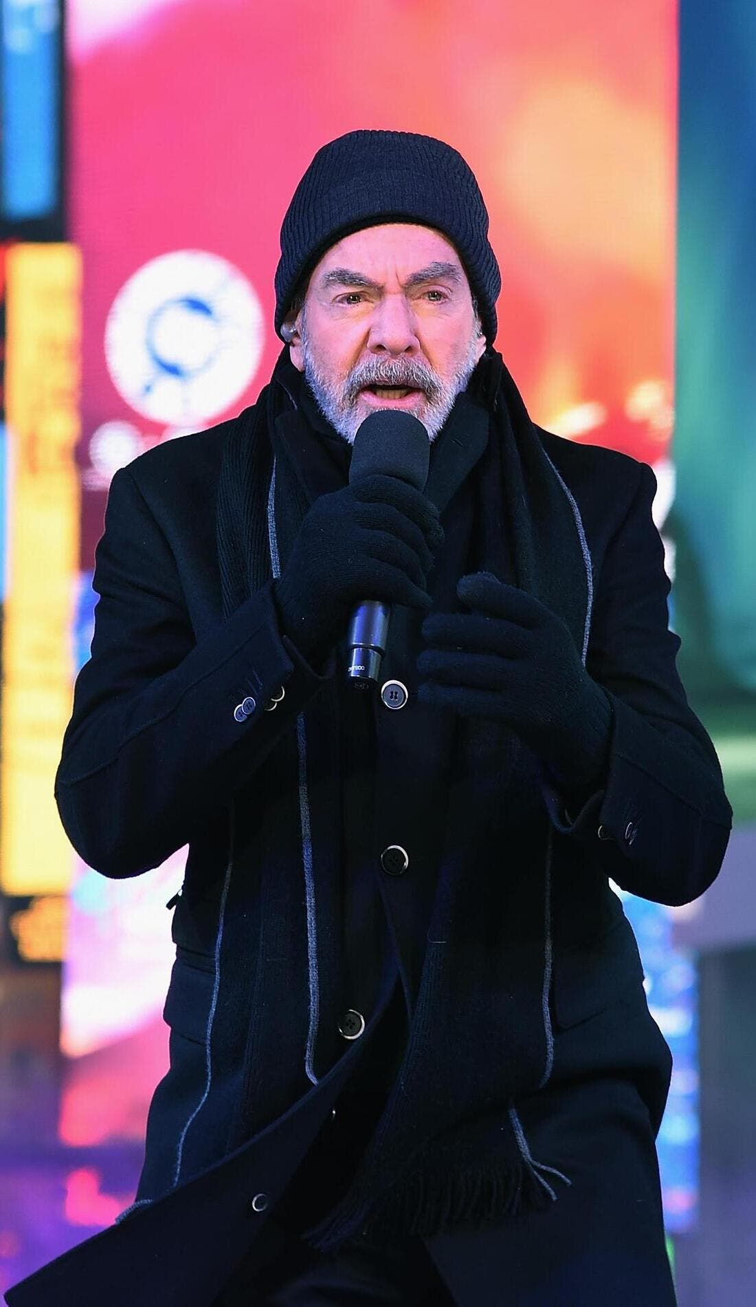 Neil Diamond promotional image for upcoming events and ticket sales