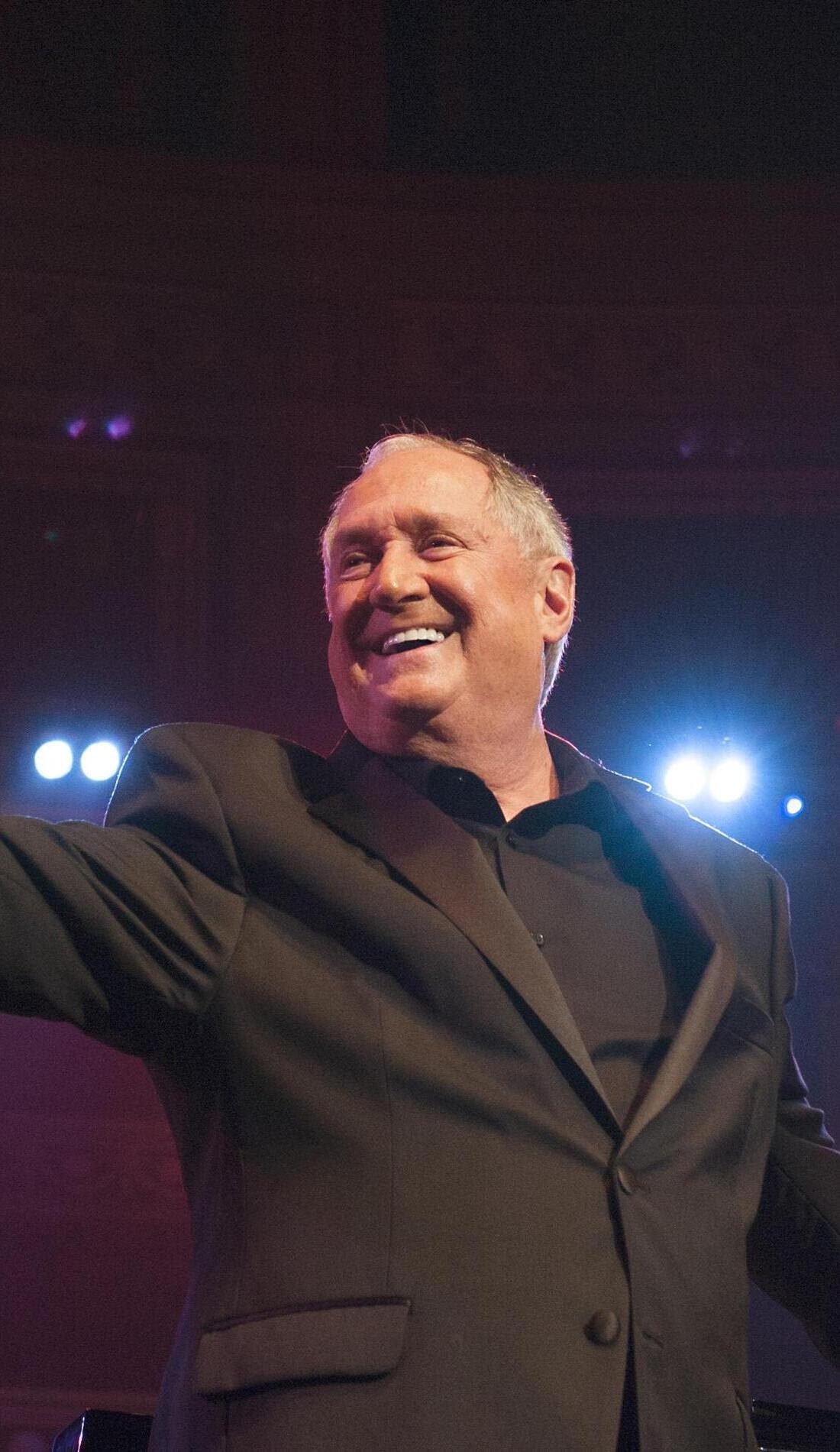 Neil Sedaka promotional image for upcoming events and ticket sales