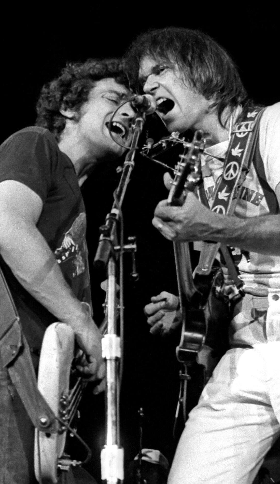 Neil Young & Crazy Horse promotional image for upcoming events and ticket sales
