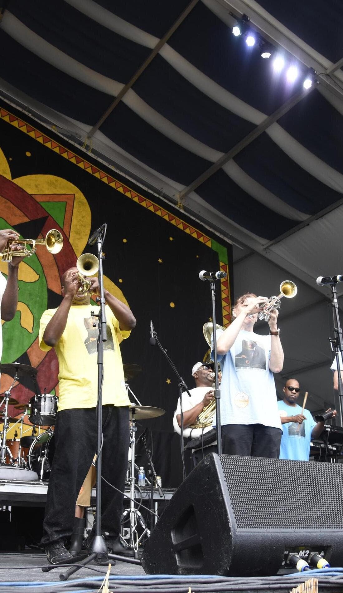 New Birth Brass Band promotional image for upcoming events and ticket sales