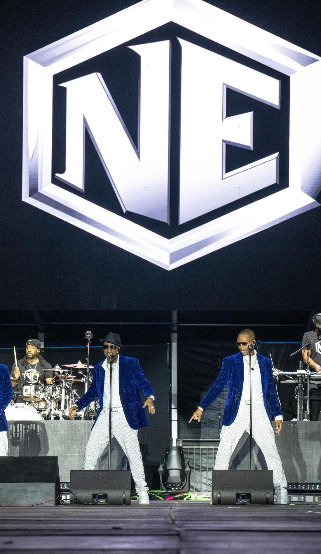 New Edition promotional image for upcoming events and ticket sales in Birmingham
