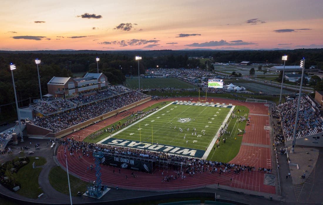 Promotional image for Villanova at New Hampshire tickets at Wildcat Stadium on Oct 4, 2025