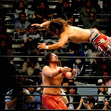 Promotional image of New Japan Pro Wrestling