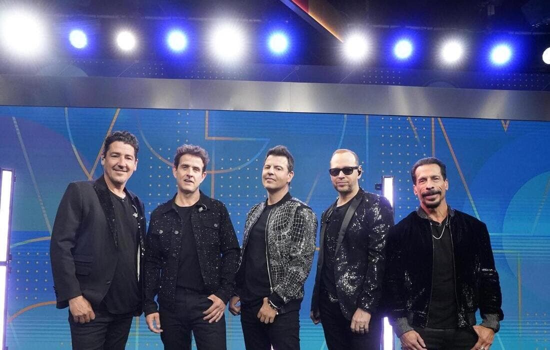 Promotional image for New Kids on the Block tickets at Dolby Live at Park MGM on Feb 28, 2026