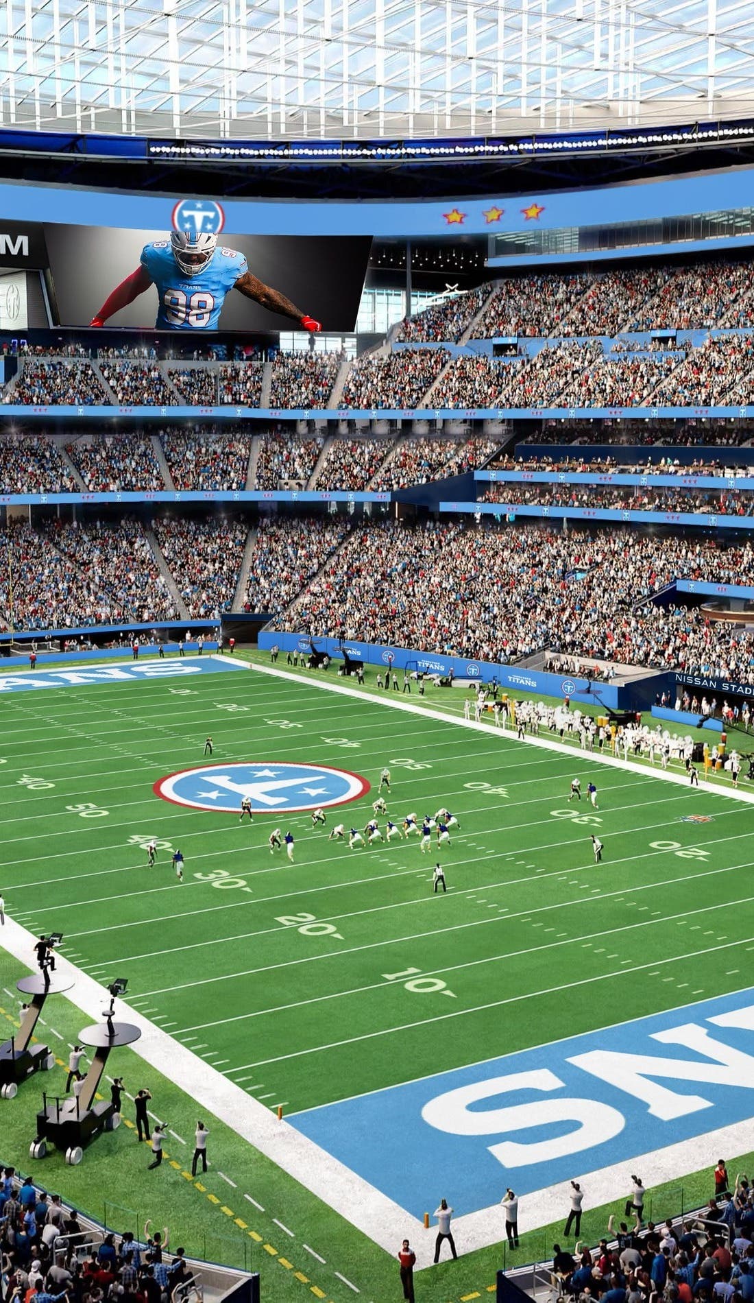 New Nissan Stadium PSL promotional image for upcoming events and ticket sales