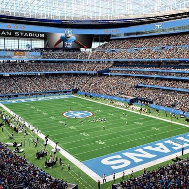 Promotional image of New Nissan Stadium PSL